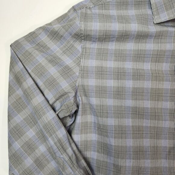 John Varvatos Shirt Mens M Career Wear‎ Preppy Gothic Elegance Rock N Roll Edgy - Picture 3 of 13